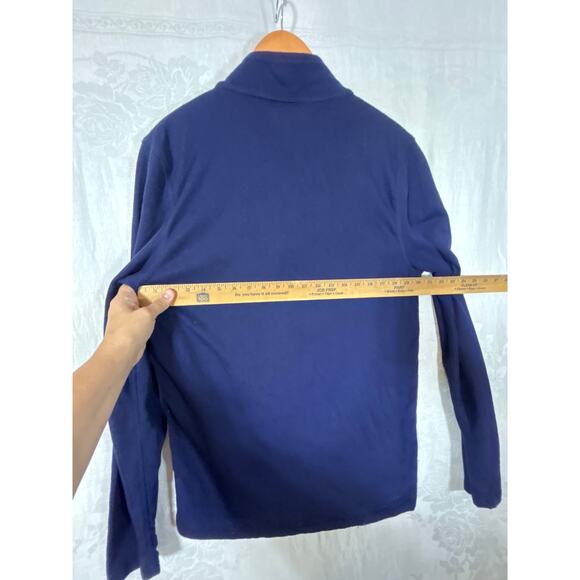 Omni-Wool XXL Navy Blue 1/4 Zip Henley Baselayer - Picture 7 of 8